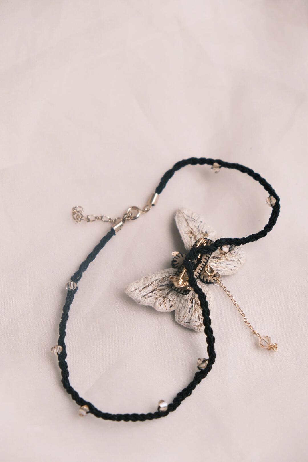 Punk Butterfly：Brooch/Hairband /Necklace