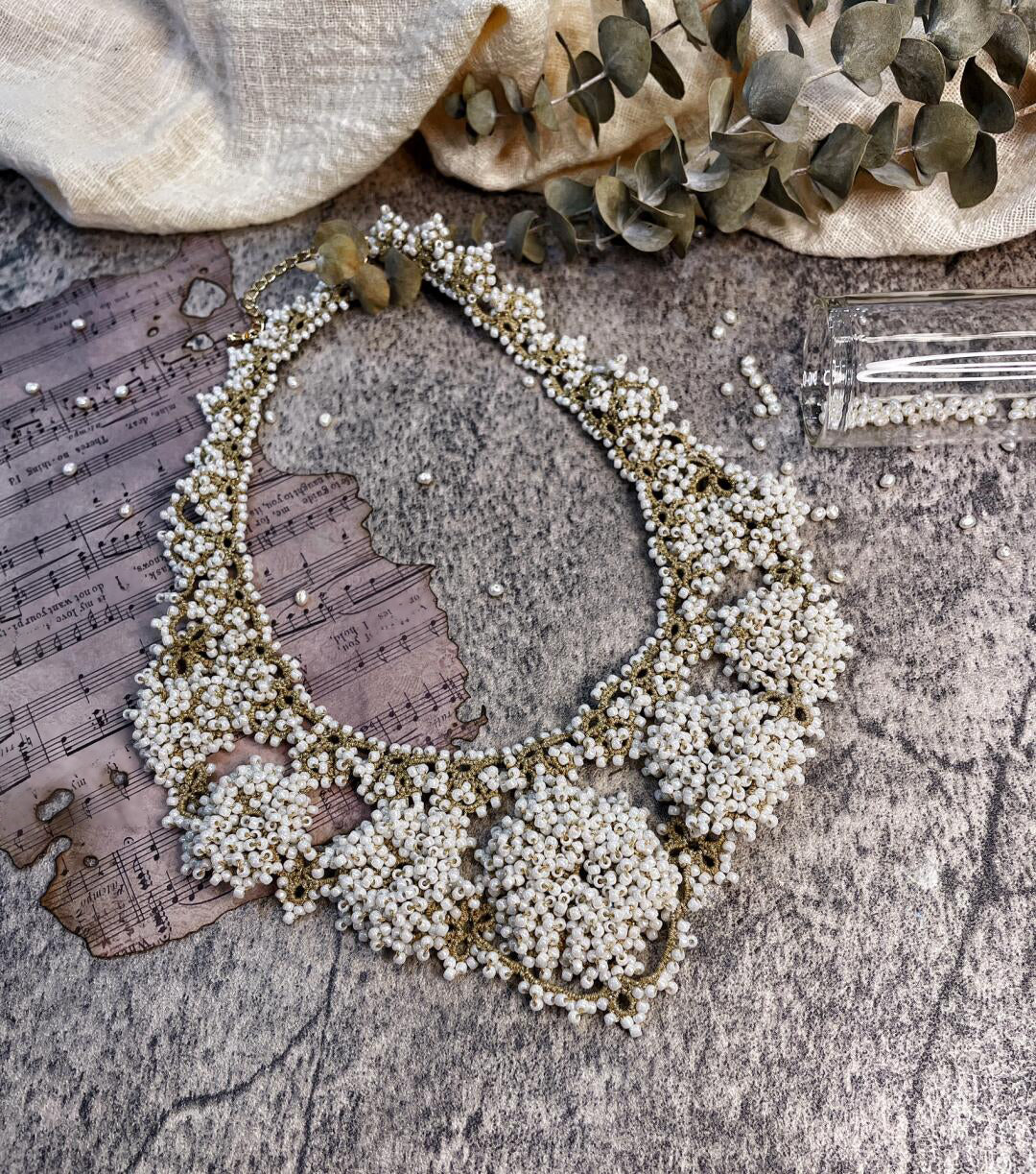 Pattern&Tutorial-Wedding Necklace