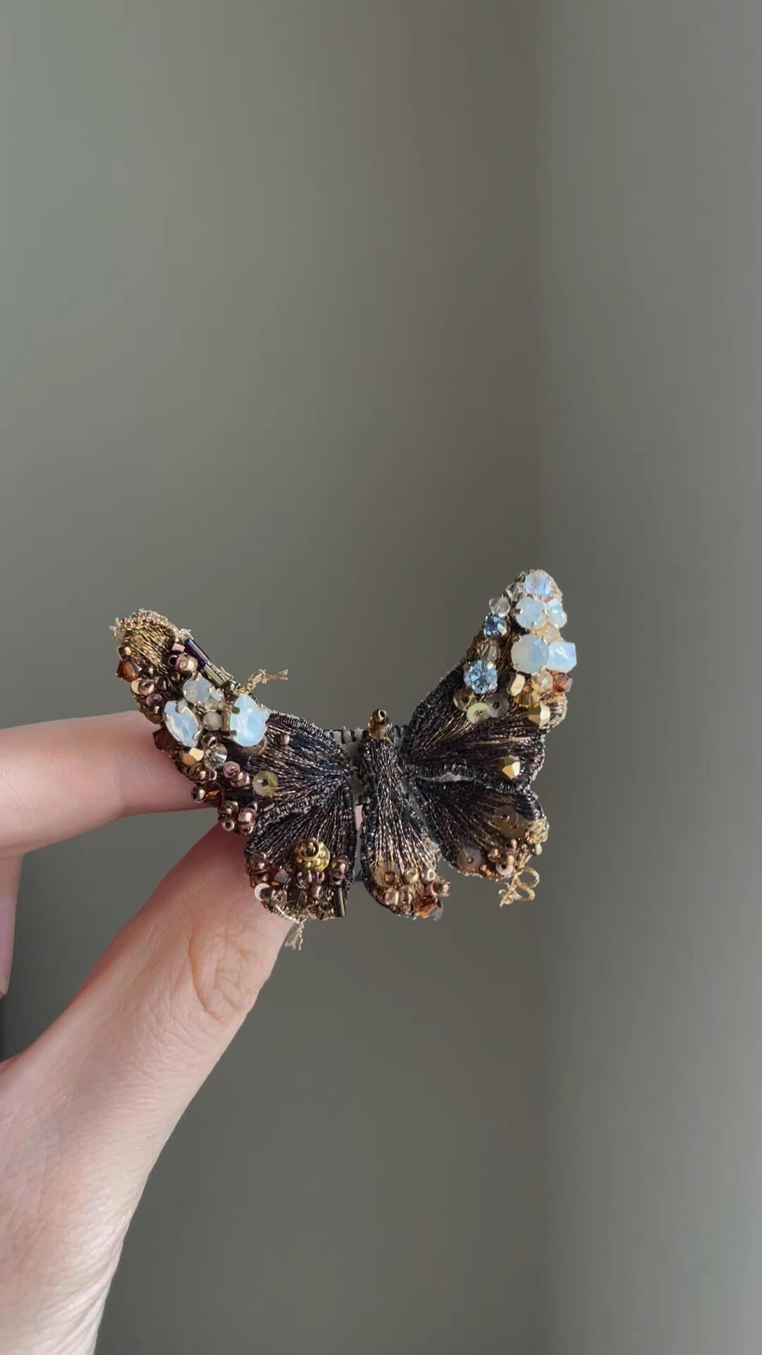 Black Gold Butterfly：Brooch/Hairband /Necklace